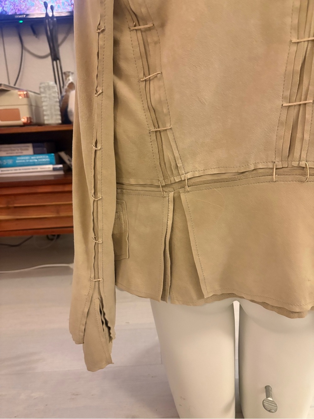 Free People Sand Ruffle-Front Utility Jacket - Picture 8 of 10